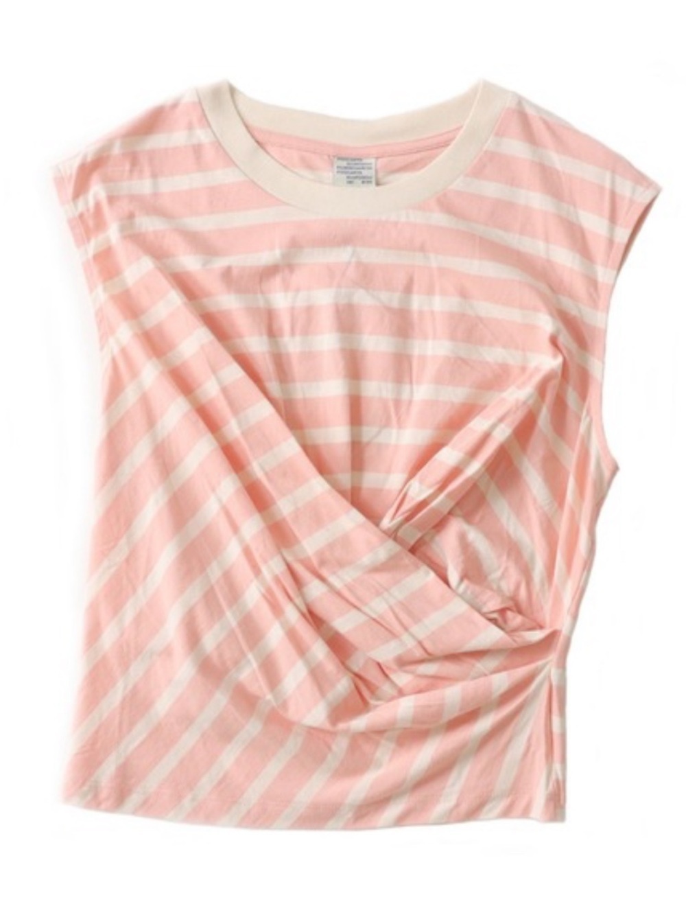 NWT Baum Und pferdgarten Jaliyah Peach Stripe Top S